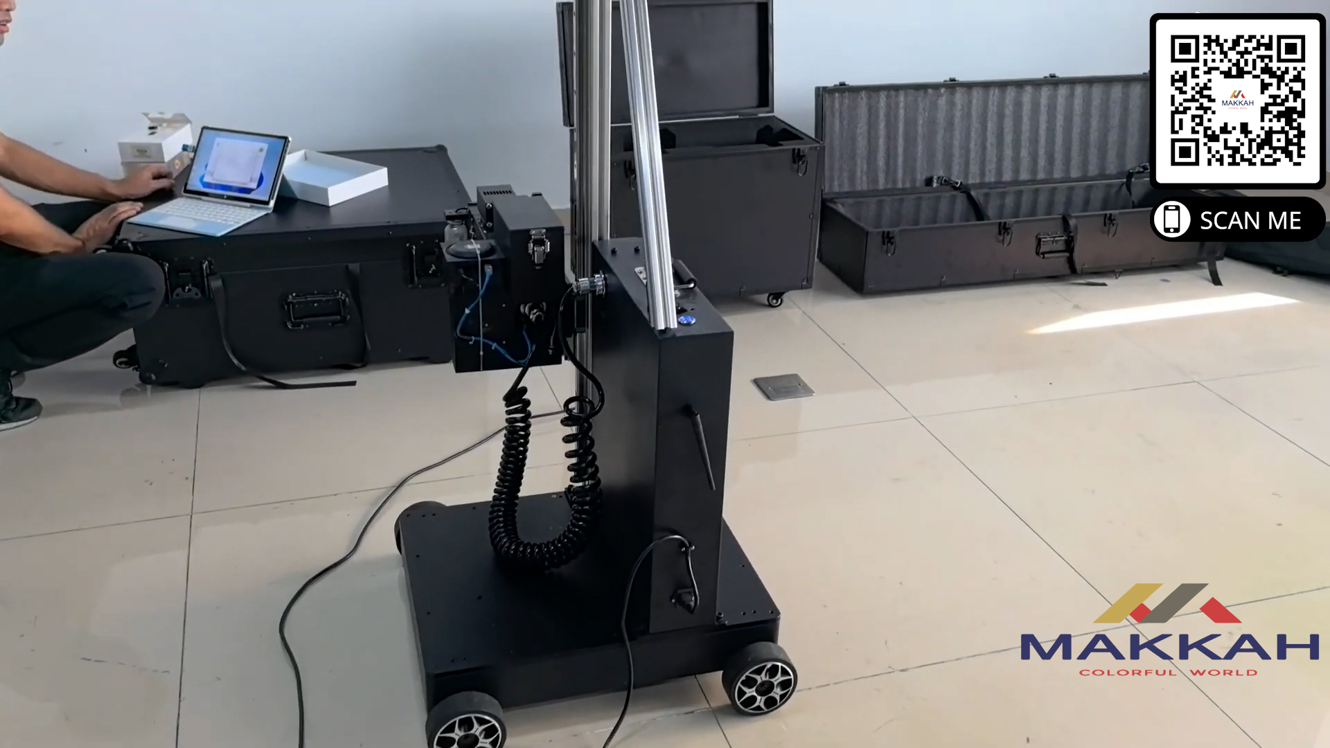 ماكينة الرسم على الحائط wall printer machine